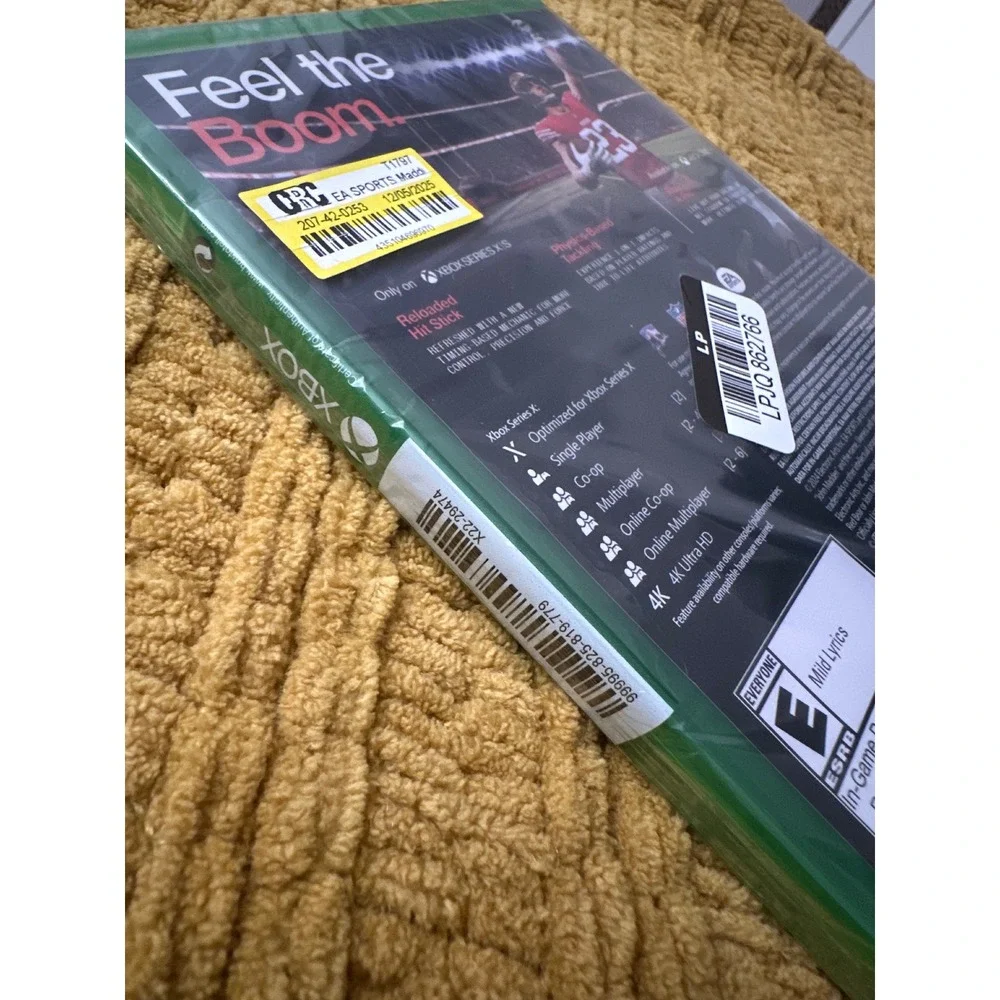EA Sports Madden NFL 25 Xbox Series X One Unisex One Size Green New Sports Game